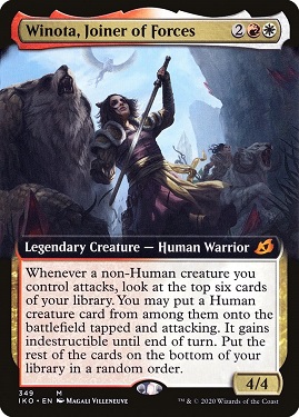 Winota, Joiner of Forces Ikoria- Lair of Behemoths Bordless